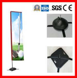 Flag Pole System for Advertising Indoor or Outdoor