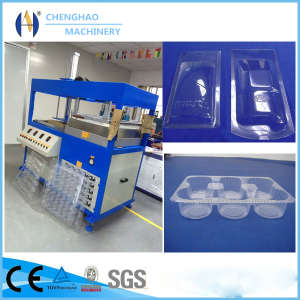 Manual Single Station Plastic Blister Vacuum Forming Machine, Blister Thermoforming Machine, Ce Appr