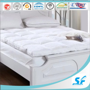 Five Star Hotel Down and Feather Mattress Topper with Elastic